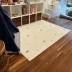 Tapete de juego y gateo doble faz. Es una alfombra de juego y gateo decorativa , para tus espacios del hogar, seguro se puedo enrrollar, antibacterial hipoalergenico