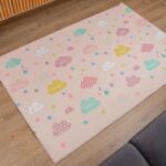 Tapete de juego y gateo doble faz. Es una alfombra de juego y gateo decorativa , para tus espacios del hogar, seguro se puedo enrrollar, antibacterial hipoalergenico