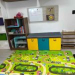 Tapete de juego y gateo doble faz. Es una alfombra de juego y gateo decorativa , para tus espacios del hogar, seguro se puedo enrrollar, antibacterial hipoalergenico