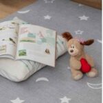 Tapete de juego y gateo doble faz. Es una alfombra de juego y gateo decorativa , para tus espacios del hogar, seguro se puedo enrrollar, antibacterial hipoalergenico