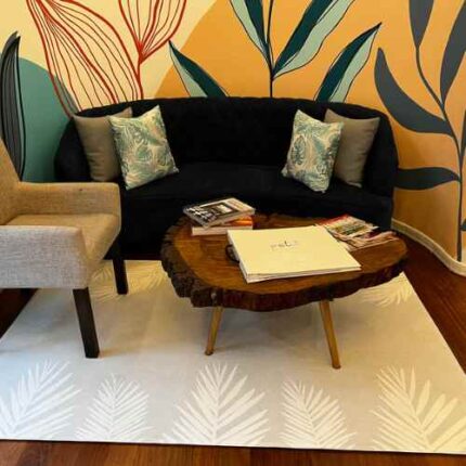 Tapete de juego y gateo doble faz. Es una alfombra de juego y gateo decorativa , para tus espacios del hogar, seguro se puedo enrrollar, antibacterial hipoalergenico