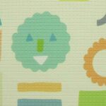 Tapete de juego y gateo doble faz. Es una alfombra de juego y gateo decorativa , para tus espacios del hogar, seguro se puedo enrrollar, antibacterial hipoalergenico