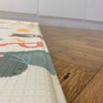 Tapete de juego y gateo doble faz. Es una alfombra de juego y gateo decorativa , para tus espacios del hogar, seguro se puedo enrrollar, antibacterial hipoalergenico