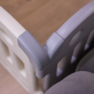 Características 10 Tapete de juego y gateo doble faz. Es una alfombra de juego y gateo decorativa , para tus espacios del hogar.