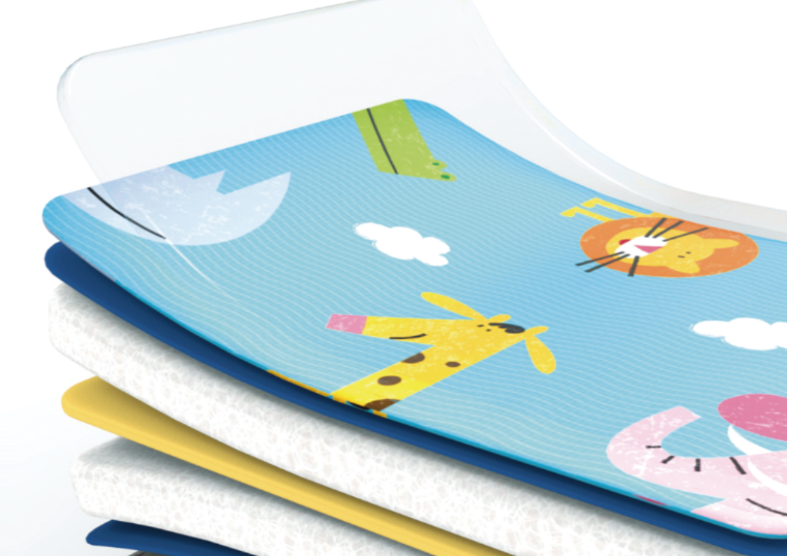 Tapete de gateo doble faz . Es una alfombra de juego y gateo decorativa para tus espacios del hogar. Tapete hogar