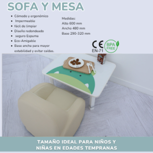 Sofás y Mesas