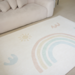 Tapete de gateo doble faz . Es una alfombra de juego y gateo decorativa para tus espacios del hogar. Tapete hogar