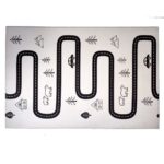 Tapetes doble faz line hogar, infantil, decoracion